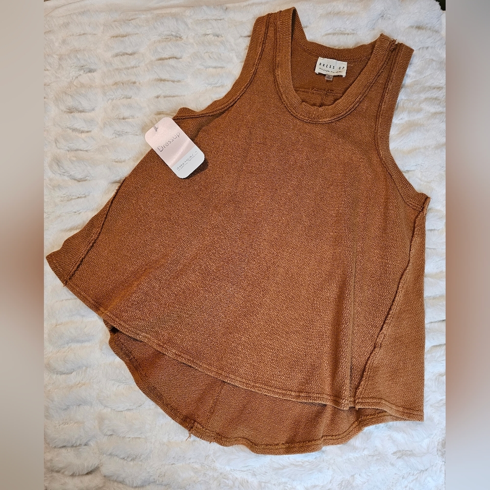 Dress Up Fall is Calling Knit Tank - Picture 9 of 11